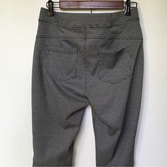 lily morgan Women's Houndstooth Skinny Pull On Pant Size Medium - Picture 11 of 14